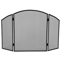 PEREL Pare-Feu Pour Cheminée - 94.5 X 60 Cm