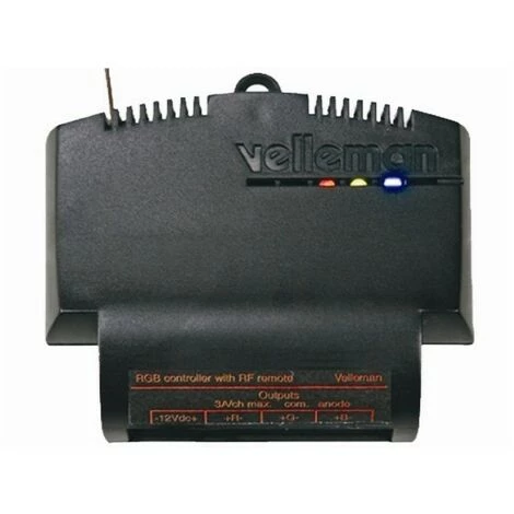 PEREL Variateur Et Sélecteur De Couleur Pour Led Rvb - À Utiliser Avec La Télécommande Vm118R 1 PEREL Variateur Et Sélecteur De Couleur Pour Led Rvb - À Utiliser Avec La Télécommande Vm118R