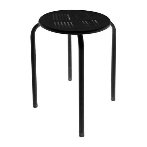 PEREL Tabouret - Noir 1 PEREL Tabouret - Noir