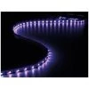 PEREL Kit Ruban À Led Flexible Avec Alimentation - Ultraviolet - 300 Led - 5 M - 12 Vcc - Sans Revêtement