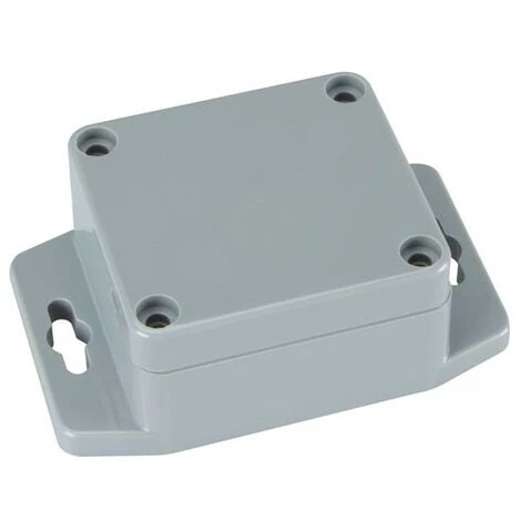 PEREL Boîtier Abs Scellé Avec Bride De Montage 64X58X35Mm 1 PEREL Boîtier Abs Scellé Avec Bride De Montage 64X58X35Mm