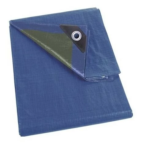 PEREL Bâche Bleu/Vert Standard 2X8 M 1 PEREL Bâche Bleu/Vert Standard 2X8 M