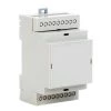 PEREL Boîtier Modulaire Sur Rail Din - 3Mg