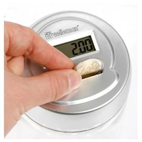 PEREL Tirelire À Compteur Numérique 2 PEREL Tirelire À Compteur Numérique – Image 2