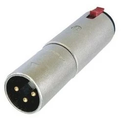 PEREL Xlr Mâle 3 Points Vers Jack 1/4'' Stéréo Avec Verrouillage
