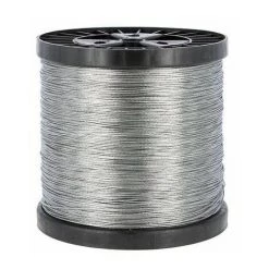 PEREL Câble Acier Zingué 7 Brins En 1000m