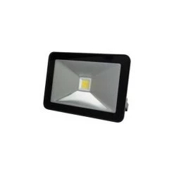 PEREL Projecteur Led Design - 10 W, Blanc Neutre - Noir