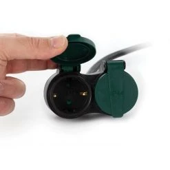 PEREL RALLONGE ÉLECTRIQUE AVEC 2 PRISES - USAGE EXTÉRIEUR - SCHUKO - 20 M RI16646 5 PEREL RALLONGE ÉLECTRIQUE AVEC 2 PRISES - USAGE EXTÉRIEUR - SCHUKO - 20 M RI16646 -PEREL Soldes 39645683 3