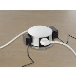 PEREL BLOC ESCAMOTABLE À 4 PRISES - TERRE FRANÇAISE RI16714 -PEREL Soldes 39645698 3