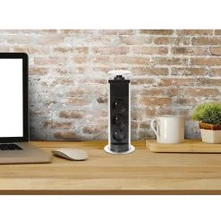 PEREL BLOC ESCAMOTABLE À 3 PRISES - TERRE FRANÇAISE RI16716 -PEREL Soldes 39645700 4