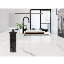 PEREL BLOC ESCAMOTABLE À 2 PRISES - TERRE FRANÇAISE RI16719 -PEREL Soldes 39645702 3