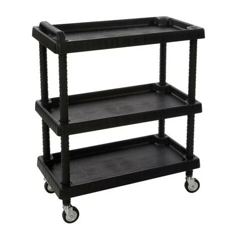 PEREL Chariot Porte-Outils - 3 Étagères - 75 X 37.5 X 92 Cm 1 PEREL Chariot Porte-Outils - 3 Étagères - 75 X 37.5 X 92 Cm