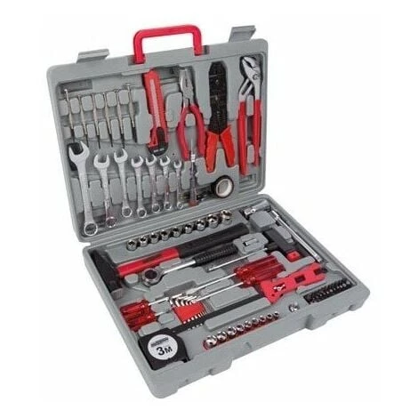PEREL Mallette à Outils - 555 Pcs 1 PEREL Mallette à Outils - 555 Pcs
