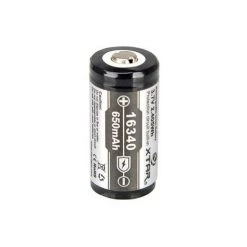 PEREL Xtar - Accu Li-Ion Cylindrique 3.7 V - 650 Mah - 16340