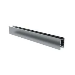 PEREL Alu-Swiss - Profilé En Aluminium Pour Ruban Led - Étroit 6-8 Mm - Aluminium Anodisé - Argent - 2 M