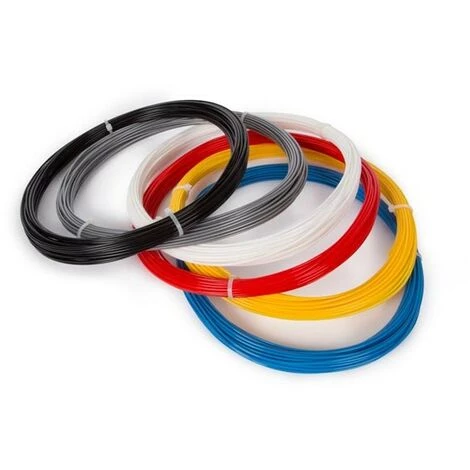PEREL Jeu De Filament Abs 1.75 Mm - 6 Couleurs - Pour Imprimante 3D Et Stylo 3D 1 PEREL Jeu De Filament Abs 1.75 Mm - 6 Couleurs - Pour Imprimante 3D Et Stylo 3D
