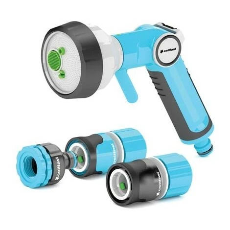 PEREL CELLFAST - JEU AVEC PISTOLET D'ARROSAGE - 4 FONCTIONS - ERGO - 3/4'' 1 PEREL CELLFAST - JEU AVEC PISTOLET D'ARROSAGE - 4 FONCTIONS - ERGO - 3/4''