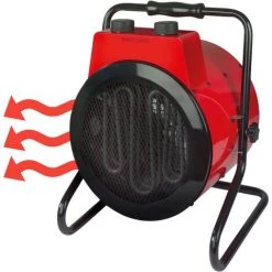 Perel Radiateur Soufflant - 3000W - 230V - 2 Réglages De Chaleur -PEREL Soldes 50250784 4