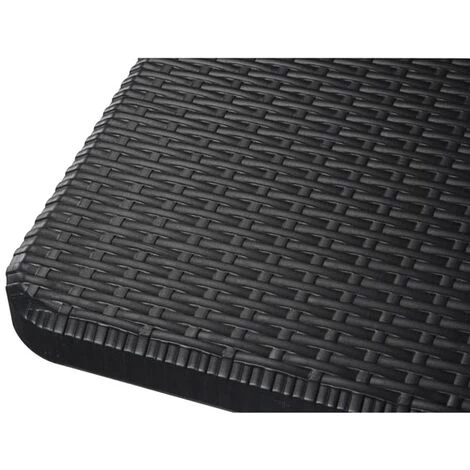 PEREL TABLE PLIANTE - IMITATION ROTIN - 180 X 75 X 74 Cm 5 PEREL TABLE PLIANTE - IMITATION ROTIN - 180 X 75 X 74 Cm – Image 5