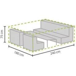 PEREL GARDEN Housse D'Extérieur Pour Salon De Jardin - M -PEREL Soldes 50340099 3