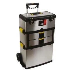 PEREL Servante D'Atelier - Acier Inoxydable - 570 X 354 X 830 Mm -PEREL Soldes 50340212 5