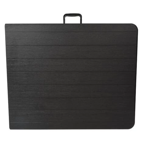 PEREL TABLE PLIANTE - IMITATION BOIS - 180 X 75 X 74 Cm 4 PEREL TABLE PLIANTE - IMITATION BOIS - 180 X 75 X 74 Cm – Image 4