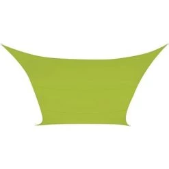 PEREL VOILE SOLAIRE - RECTANGULAIRE - 2 X 3 M - COULEUR: VERT LIME