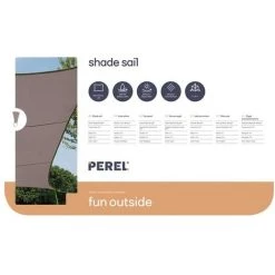 PEREL VOILE SOLAIRE - RECTANGULAIRE - 2 X 3 M - COULEUR: GRIS TAUPE 5 PEREL VOILE SOLAIRE - RECTANGULAIRE - 2 X 3 M - COULEUR: GRIS TAUPE -PEREL Soldes 53563827 3