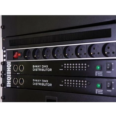 PEREL BLOC MULTIPRISE - 8 PRISES - TERRE FRANÇAISE - POUR RACK 19" RI16704 3 PEREL BLOC MULTIPRISE - 8 PRISES - TERRE FRANÇAISE - POUR RACK 19" RI16704 – Image 3