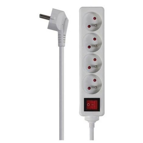 PEREL BLOC MULTIPRISE - 4 PRISES - AVEC INTERRUPTEUR - TERRE FRANÇAISE RI16731 2 PEREL BLOC MULTIPRISE - 4 PRISES - AVEC INTERRUPTEUR - TERRE FRANÇAISE RI16731 – Image 2