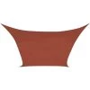 PEREL VOILE SOLAIRE - RECTANGULAIRE - 2 X 3 M - COULEUR : TERRACOTTA