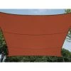 PEREL VOILE SOLAIRE - CARRÉ - 3.6 X 3.6 M - COULEUR : TERRACOTTA