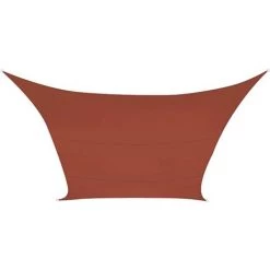 PEREL VOILE SOLAIRE - CARRÉ - 3.6 X 3.6 M - COULEUR : TERRACOTTA -PEREL Soldes 54205958 4