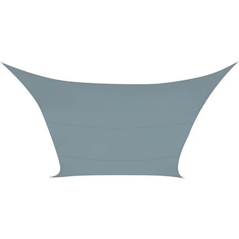 PEREL VOILE SOLAIRE - CARRÉ - 5 X 5 M - COULEUR : GRIS ARDOISE CLAIR 1 PEREL VOILE SOLAIRE - CARRÉ - 5 X 5 M - COULEUR : GRIS ARDOISE CLAIR