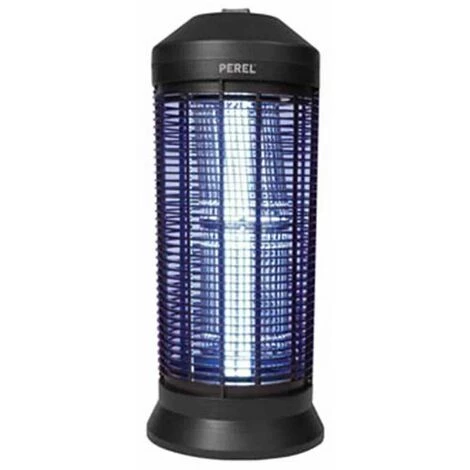 PEREL Destructeur D'insectes Electrique Noir 40W Lampe Anti-Moustique 600m2 - Noir 2 PEREL Destructeur D'insectes Electrique Noir 40W Lampe Anti-Moustique 600m2 - Noir – Image 2