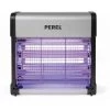 PEREL Destructeur D'insectes Electrique 12W Anti-Moustique 30m2 - Gris