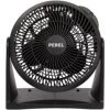 Perel Ventilateur Compact, Mural Et De Sol – 3 Vitesses – Ø30cm – Noir – 35W