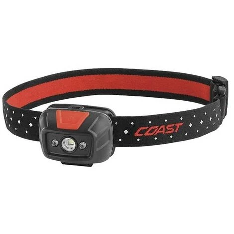 PEREL Coast - Fl19 - Lampe Frontale - Intensité Réglable - Lumière Rouge/Blanc - 320 Lumen 1 PEREL Coast - Fl19 - Lampe Frontale - Intensité Réglable - Lumière Rouge/Blanc - 320 Lumen
