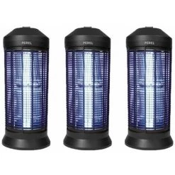 PEREL Soldes 12 PACK 3X PEREL Destructeurs D'insectes Electrique Noir 40W Lampe Anti-Moustique 600m2 - Noir