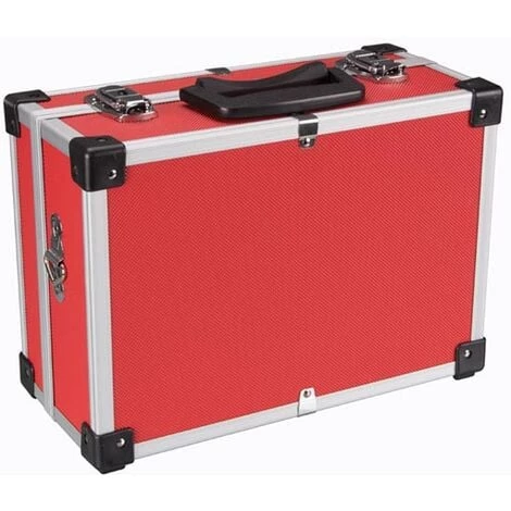 VELLEMAN VALISE À OUTILS EN ALUMINIUM - 320 X 230 X 155 Mm - ROUGE 3 VELLEMAN VALISE À OUTILS EN ALUMINIUM - 320 X 230 X 155 Mm - ROUGE – Image 3