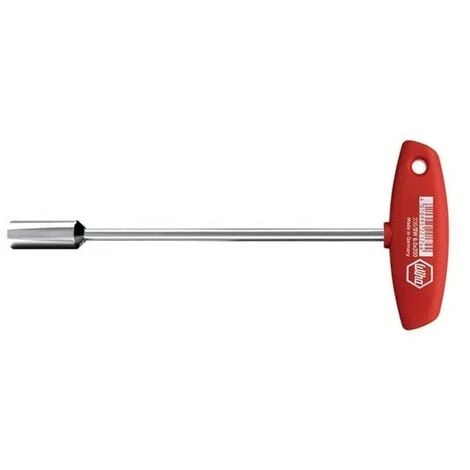 PEREL Wiha Clé À Douille Avec Manche En T Six Pans Nickelée Brillante (00978) 10 X 200 Mm 1 PEREL Wiha Clé À Douille Avec Manche En T Six Pans Nickelée Brillante (00978) 10 X 200 Mm