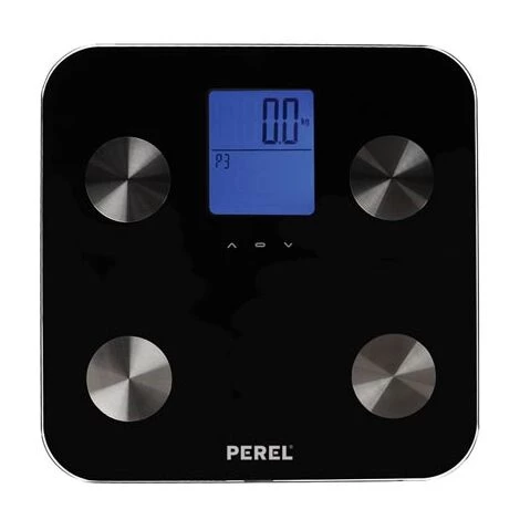 PEREL PÈSE-PERSONNE IMPÉDANCEMÈTRE NUMÉRIQUE - 180 Kg / 100 G 3 PEREL PÈSE-PERSONNE IMPÉDANCEMÈTRE NUMÉRIQUE - 180 Kg / 100 G – Image 3