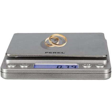 PEREL MINI BALANCE DE PRÉCISION NUMÉRIQUE - 500 G / 0.01 G 5 PEREL MINI BALANCE DE PRÉCISION NUMÉRIQUE - 500 G / 0.01 G – Image 5