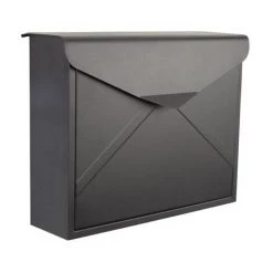 VELLEMAN BOÎTE AUX LETTRES - VERONA - NOIR TERNE -PEREL Soldes 63416669 4