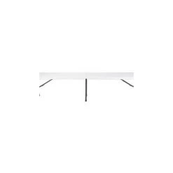 Perel Banc Pliable Lot De 2 - Banc Pliable - Banc à Bière - 180 X 25 X 43 Cm - Blanc -PEREL Soldes 63790713 3