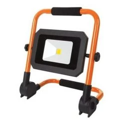 PEREL Projecteur De Chantier Portable À Led - Pliant - 30 W - 4000 K