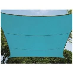 PEREL Voile Solaire - Rectangulaire - 2 X 3 M - Couleur : Bleu Ciel