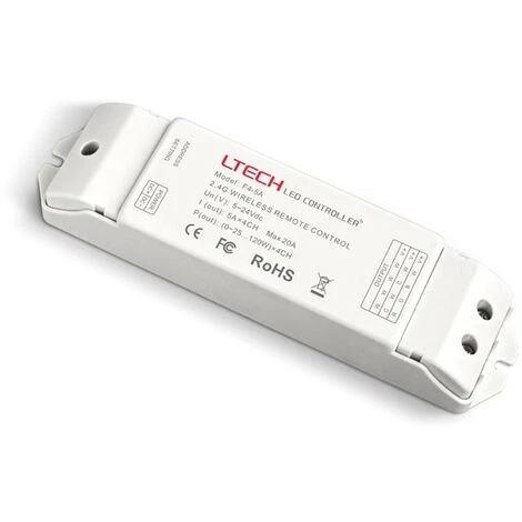 PEREL Récepteur Pour Contrôleur Led - 4 Canaux - Pour Chlsc30Tx, Chlsc31Tx, Chlsc32Tx, Chlsc33Tx 1 PEREL Récepteur Pour Contrôleur Led - 4 Canaux - Pour Chlsc30Tx, Chlsc31Tx, Chlsc32Tx, Chlsc33Tx