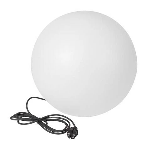 PEREL Luminaire D'Extérieur - En Forme De Boule - Ø 45 Cm 1 PEREL Luminaire D'Extérieur - En Forme De Boule - Ø 45 Cm