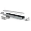 PEREL Alu-Swiss - Profilé En Aluminium Pour Ruban Led - Étroit 6-8 Mm - Aluminium Anodisé - Argent - 2 M